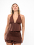 Blusa Daisy marrom - comprar online