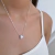 Colar de Prata Zircônia Galeria Cristal Fa Rabelo Shop