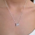 Colar de Prata Zircônia Galeria Cristal Fa Rabelo Shop