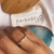 Aliança de prata básica com pontos de zircônia Fa Rabelo Shop