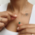 Colar de prata 925 gota verde fa rabelo shop