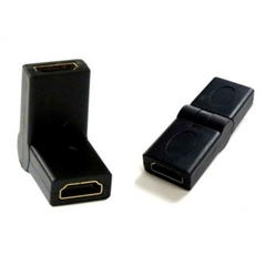 Adaptador HDMI femea para HDMI femea articulado