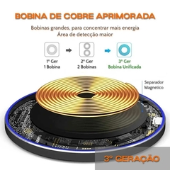 Imagem do Carregador Sem Fio Pad 100w para Celular Wireless Preto