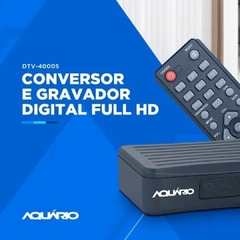 Conversor Digital e Gravador FULL HD DTV4000S - comprar online