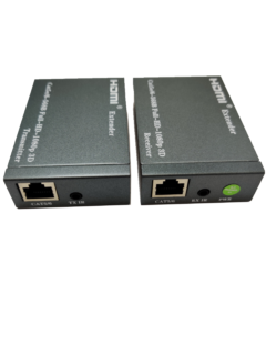Extensor Hdmi Cabo de Rede Rj45 Com Sensor Ir E 2 Saidas TV 1080p - loja online