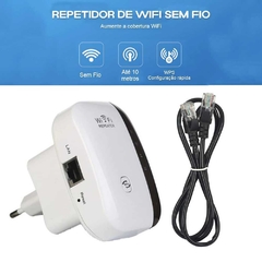 Repetidor WiFi - Melhorar Sinal Internet Sem fio Wireless 300Mbps - comprar online