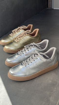Zapas Pía plata importados - comprar online