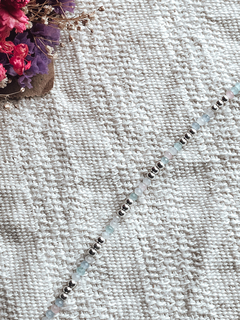 Tobillera bolitas pastel - Luna Joyas