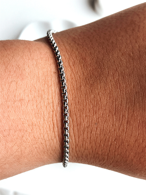 Pulsera Rolo Cuadrada 230