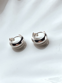 Argollitas media caña 1cm 248 - comprar online