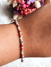 Pulsera bolitas rojas - comprar online