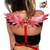 ALAS DE DIABLITA - ARNES SEXY DE CUERO ROJO CON ALAS (Tamaño adulto) - PLATINUM