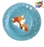 PLATO DE POLIPAPEL 17cm *ZORRO* x 6 unidades