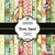 PAPEL SCRAPBOOKING 160gr *VERANO TROPICAL* 24hojas 30,5x30,5cm