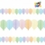 GUIRNALDA GLOBO PASTEL 360x18x13,3 Cm - comprar online