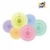 KIT 6 ABANICOS MULTICOLOR PASTEL - comprar online