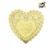 BLONDA CORAZON DORADA 15,2cm x 12un.