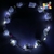 VINCHA FLORES BLANCAS LUMINOSO LED XLVI23