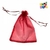 BOLSA DE ORGANZA ROJA 15x20cm x12un.