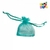 BOLSA DE ORGANZA AGUAMARINA 7x9cm x12un.