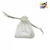 BOLSA DE ORGANZA MARFIL 7x9cm x12un.