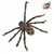 ARAÑA *ATIGRADA* 6x74x20cm
