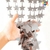 CORTINA ESTRELLAS PLATEADAS - comprar online