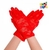GUANTES DE ENCAJE ROJOS - comprar online