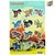 STICKERS CON RELIEVE *DINOSAURIOS* - 2 planchas x 12 stickers