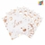 SERVILLETA DE PAPEL *LOVE* ROSA GOLD 25x25cm x 12 unidades