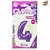 GLOBO METALIZADO CHICO VIOLETA 4 - comprar online