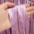 CORTINA HOLOGRAFICA ROSA 100x200cm - comprar online