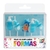 VELAS FORMAS - SET MI 1ER AÑITO VARON X 5 PIEZAS