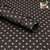 GOMA EVA IMPRESA NEGRA LUNARES BLANCOS 60x40cm x 10 unidades GELNB