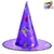 GORRO BRUJA VIOLETA IMPRESION IRIDISCENTE