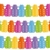 GUIRNALDA ANANA MULTICOLOR 360x20x11,5 Cm