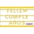 BANNER FELIZ CUMPLEAÑOS DORADO GLITTER 160 Cm