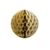DECORACION ESFERA 15 Cm DORADA