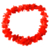 COLLAR HAWAII HULA FLORES ROJO
