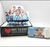 MAQUILLAJE ARGENTINA SOY TU FAN CELESTE Y BLANCO 2x2Ml STF