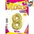 GLOBO METALIZADO GRANDE - DORADO N.8 - comprar online