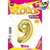 GLOBO METALIZADO GRANDE - DORADO N.9 - comprar online