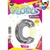 GLOBO METALIZADO GRANDE - PLATEADO C - comprar online