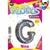 GLOBO METALIZADO GRANDE - PLATEADO G - comprar online