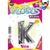 GLOBO METALIZADO GRANDE - PLATEADO K - comprar online