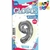 GLOBO METALIZADO CHICO - PLATEADO N.9 - comprar online
