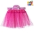 TUTU NEON FLUO ROSA GLITTER 30cm
