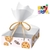 KIT BANDEJA + CELOFAN + CINTA COOKIES 20x20cm