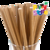 SORBETES DE POLIPAPEL KRAFT x 24 unidades