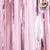 GUIRNALDA REFORZADA CORTINA ROSA BEBE 240x90 Cm